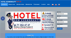 Desktop Screenshot of domkosmonauty.com